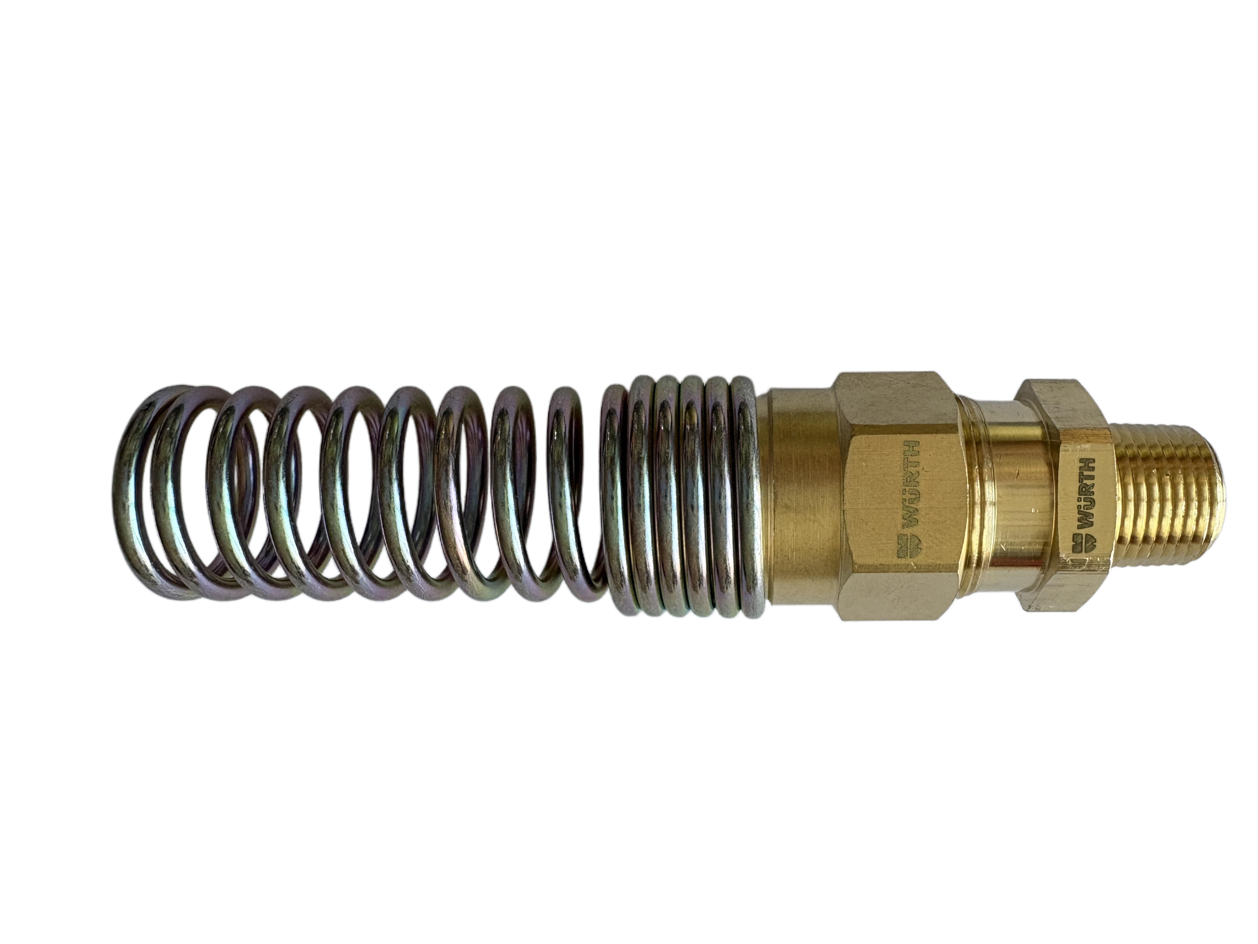 COUPLER ASSEMBLY W.SPRING AIRBRAKE 1/2INX1/2NPT